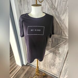 DOE Black 'Be Kind' Graphic T-Shirt
